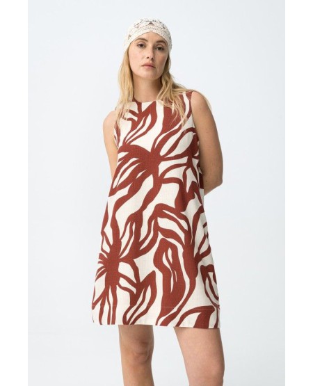 TIFFOSI REBECA WOMEN'S SLEEVELESS STRAIGHT-CUT DRESS REGULAR FIT 10065228_152