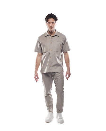 COVER JEANS  ΑΝΔΡΙΚΟ CHINO ΠΑΝΤΕΛΟΝΙ S Willy LT111-32 Beige
