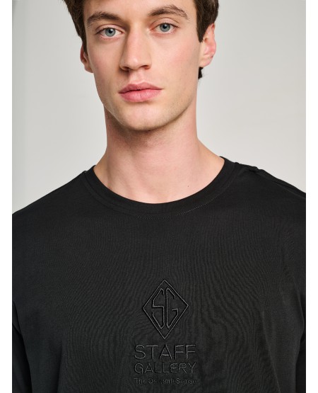 STAFF JEANS ΑΝΔΡΙΚΟ T-SHIRT 64-006.055 BLACK
