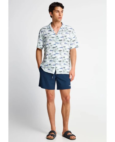 FUNKY BUDDHA  Ανδρικό μαγιό FBM013-001-16 NAVY
