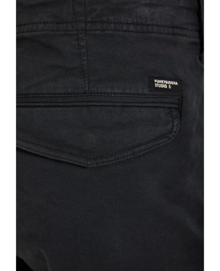 FUNKY BUDDHA  Ανδρική cargo βερμούδα FBM013-002-03