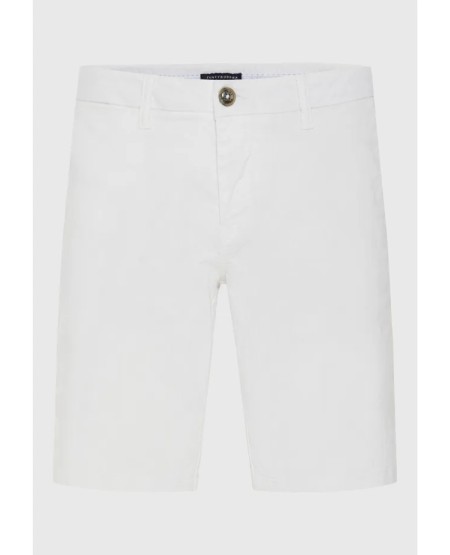 copy of FUNKY BUDDHA Ανδρική βερμούδα chino - The essentials FBM013-001-03 WHITE