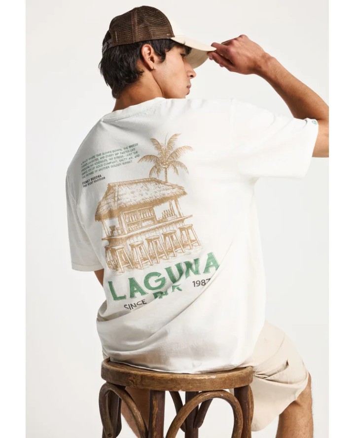 Men's cotton t-shirt with print on...