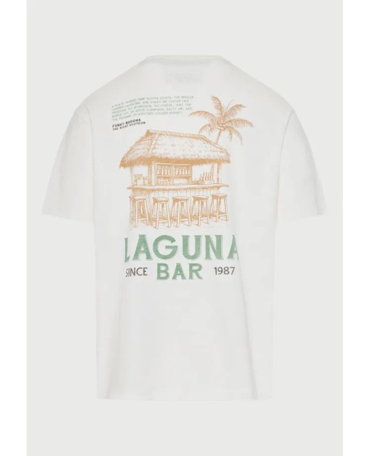Men's cotton t-shirt with print on...