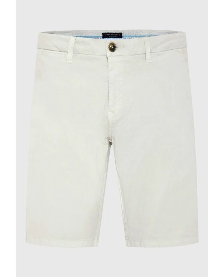 FUNKY BUDDHA Ανδρική βερμούδα chino - The essentials FBM013-001-03 MIST