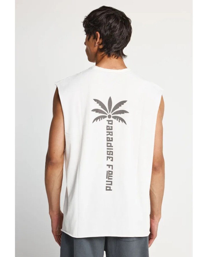 Men's cotton sleeveless top with...