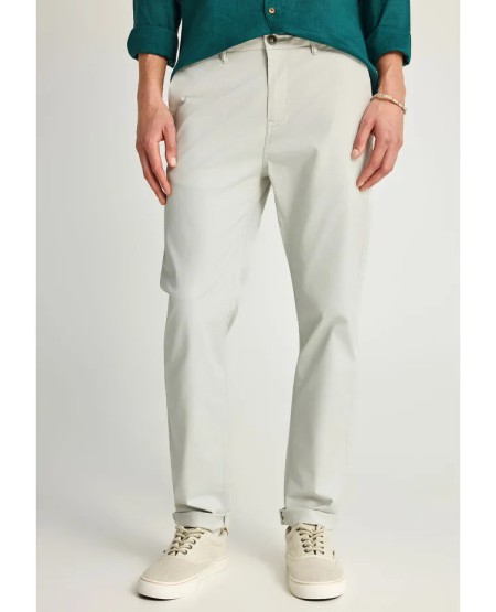 FUNKY BUDDHA Men's chino pants - The essentials FBM013-001-02 MIST