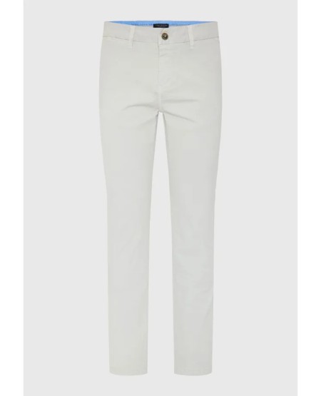 FUNKY BUDDHA Ανδρικό chino παντελόνι - The essentials FBM013-001-02 MIST