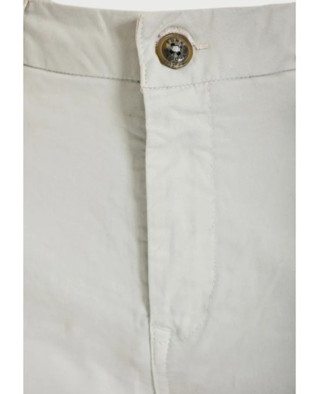 FUNKY BUDDHA Ανδρικό chino παντελόνι - The essentials FBM013-001-02 MIST