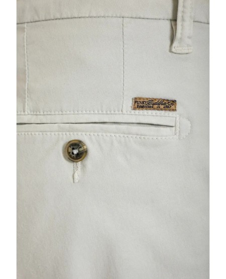 FUNKY BUDDHA Men's chino pants - The essentials FBM013-001-02 MIST
