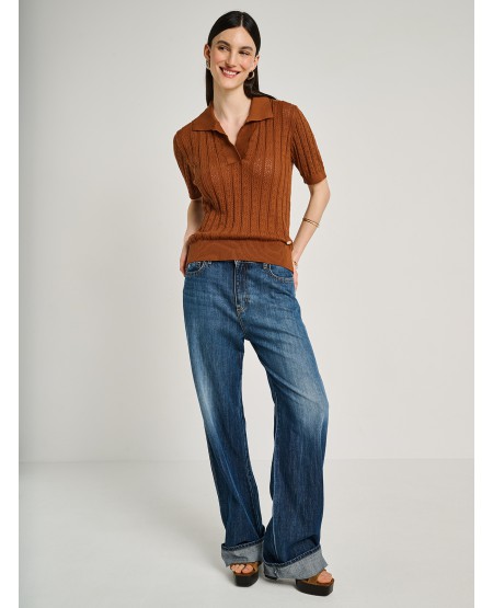STAFF JEANS Zoe Τζιν Γυναικείο Παντελόνι-Wide Leg Fit 5-977.009.B2.055