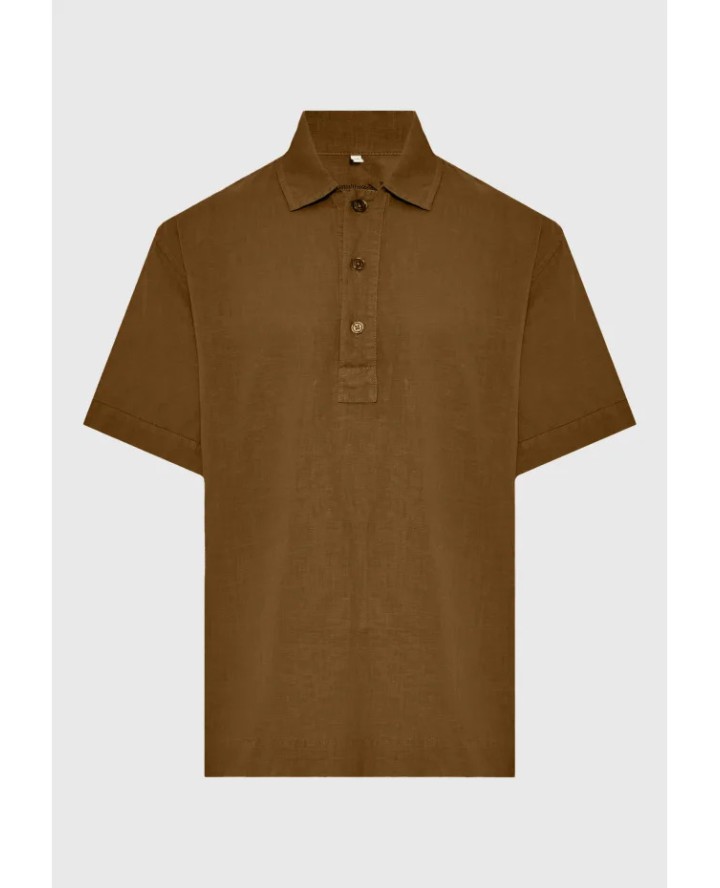 FUNKY BUDDHA Ανδρική μπλούζα polo...