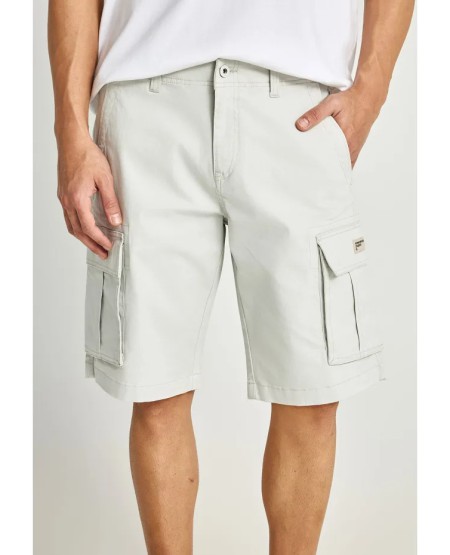 FUNKY BUDDHA Men's cargo shorts FBM013-002-03 MIST
