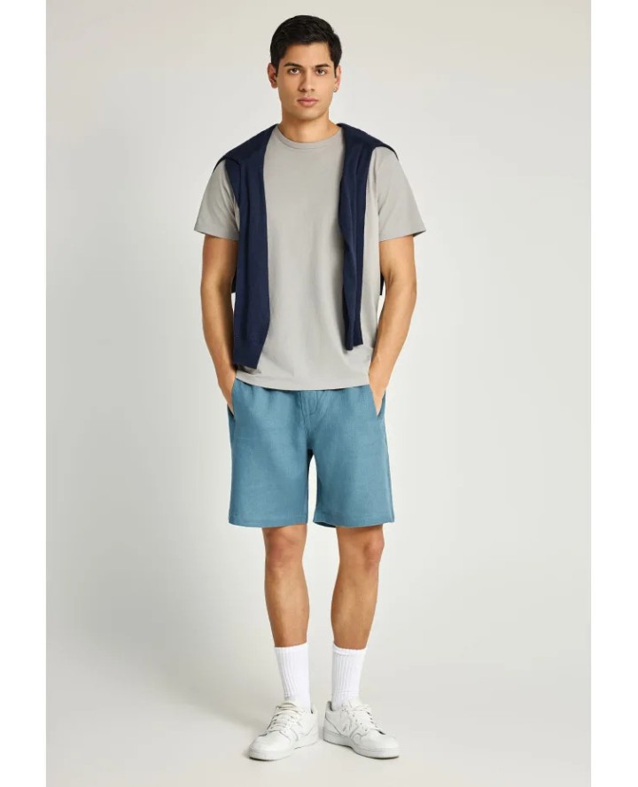 FUNKY BUDDHA Ανδρική λινή chino...