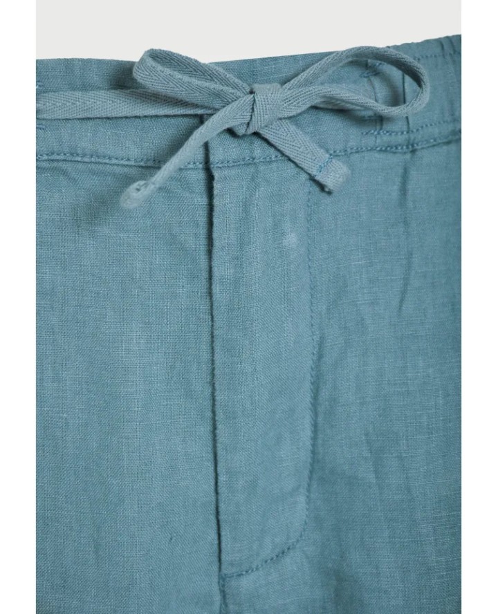 FUNKY BUDDHA Ανδρική λινή chino...