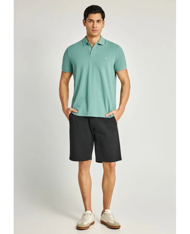 FUNKY BUDDHA Essential cotton polo...