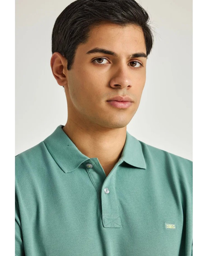 FUNKY BUDDHA Essential cotton polo...